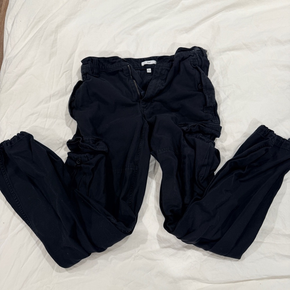 TNA Midnight Black Cargo Pants